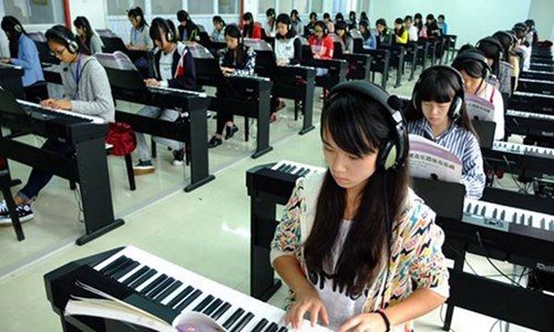 重慶市農業學校電子鋼琴房