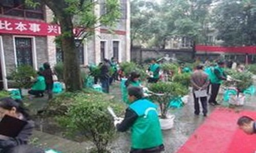 重慶市風景園林技工學校軍訓