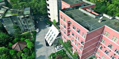 資陽市樂至機電學校校園